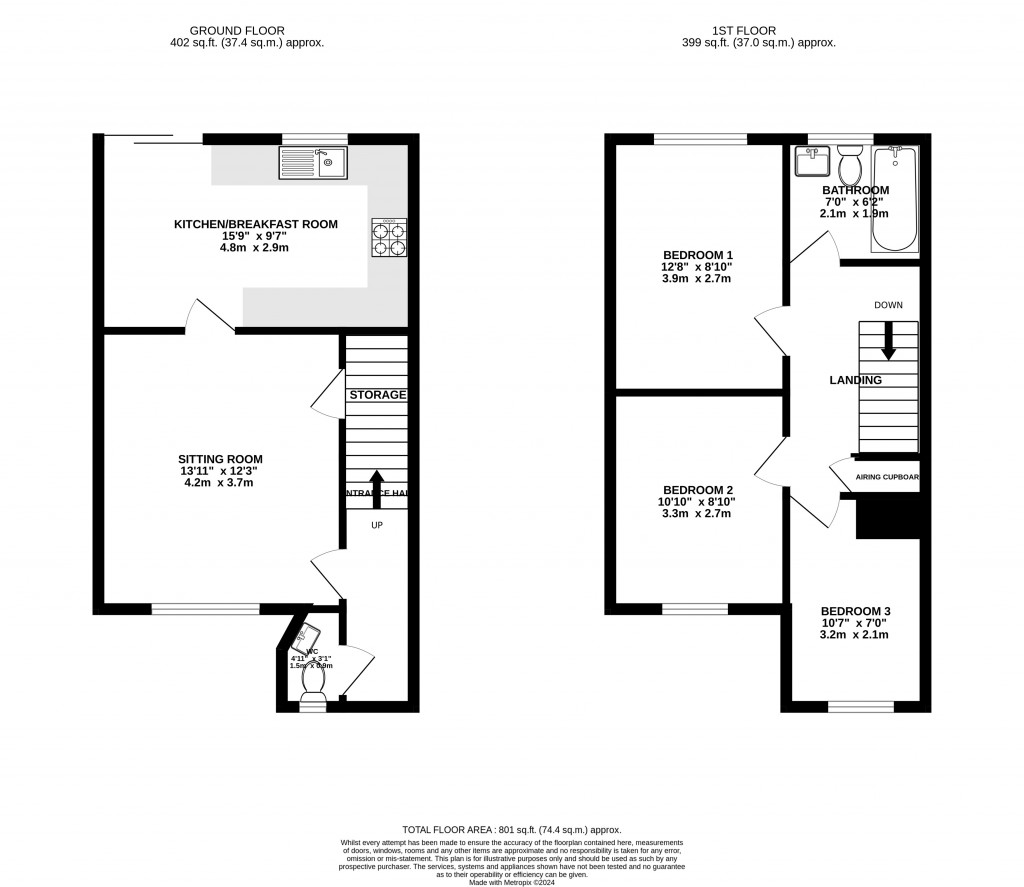 Floorplans For Charfield, Wotton-under-Edge