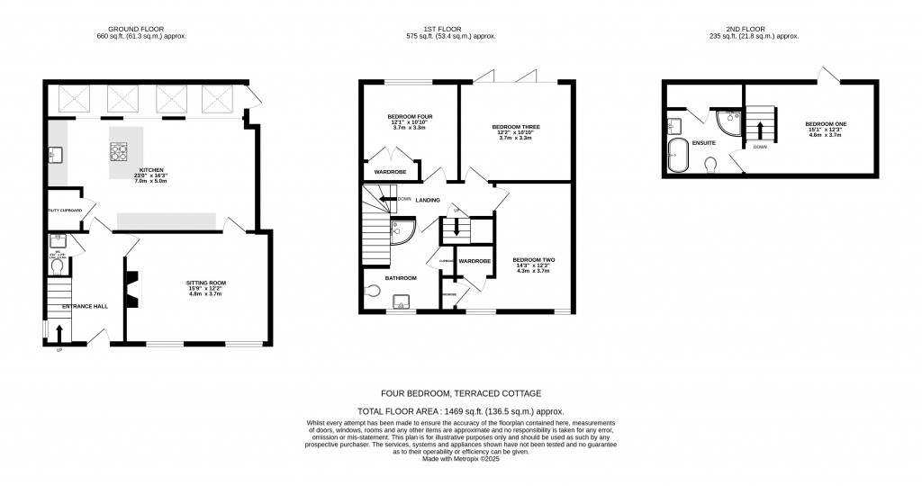 Floorplans For Avening, Gloucestershire