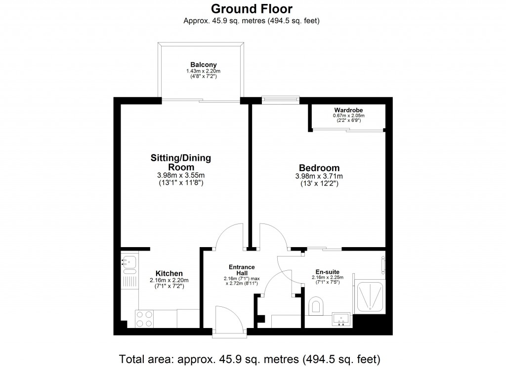 Floorplans For Wadswick Green, Corsham